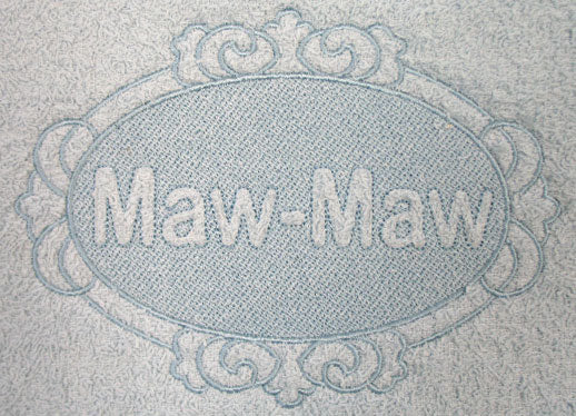 Maw-Maw (Embossed)