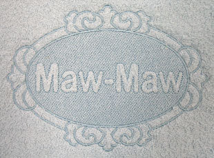 Maw-Maw (Embossed)