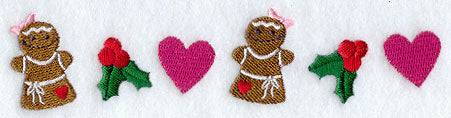 Gingerbread Woman Border