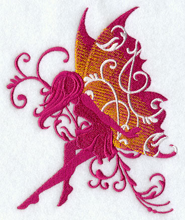 Magenta Filigree Fairy