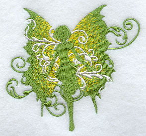 Chartreuse Filigree Fairy