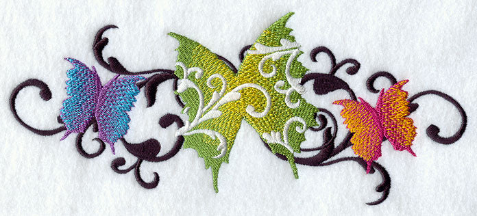 Filigree Wings Border