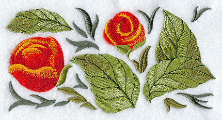 Russian Folk Flowers - Floral Border