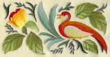 Russian Folk Flowers - Bird Border