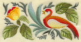 Russian Folk Flowers - Bird Border