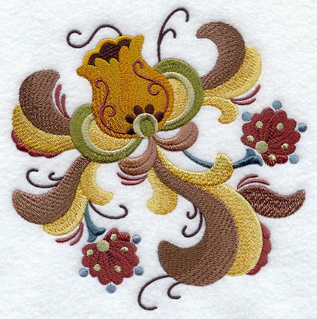 Rosemaling Medallion 1