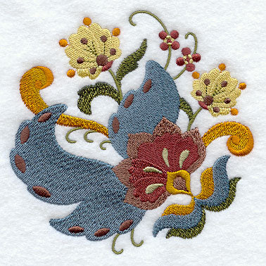 Rosemaling Medallion 2