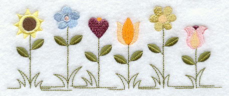 American Folk Flowers Border - Growing