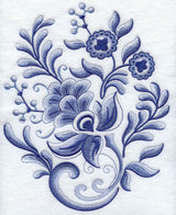 Delft Blue Flower Fiesta