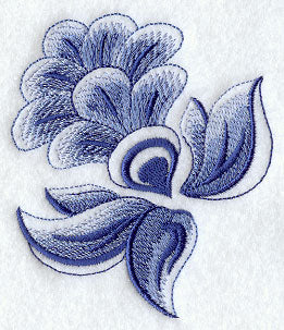 Delft Blue Flower