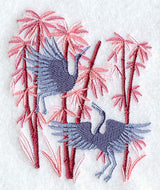 Cranes in Bamboo