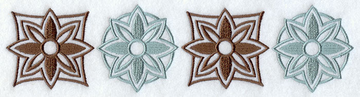 Simple Symmetry Medallion Border