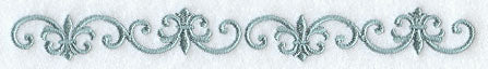 Swirl de Lis Border