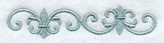 Swirl de Lis Border