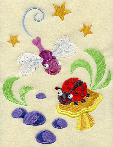 You Bug Me (Dragonfly and Ladybug)