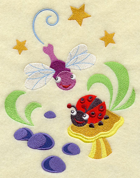 You Bug Me (Dragonfly and Ladybug)