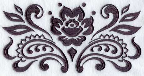 Damask English Rose Border