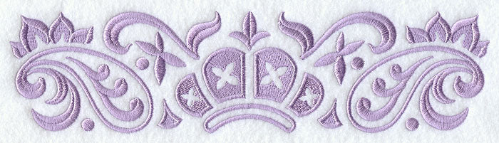 Damask Royal Rose Border