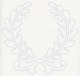 Feather Quilting Laurels (Single Run)