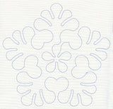 Feather Quilting Starflake (Single Run)