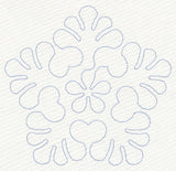 Feather Quilting Starflake (Single Run)