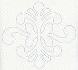 Feather Quilting Simple Diamond (Single Run)