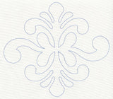 Feather Quilting Simple Diamond (Single Run)