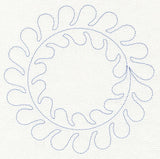 Feather Quilting Circle (Single Run)