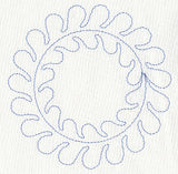 Feather Quilting Circle (Single Run)