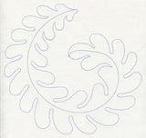 Feather Quilting Seaweed Curl (Single Run)