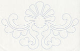 Feather Quilting Seashell Crest 1 (Single Run)