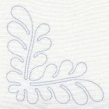 Feather Quilting Simple Corner 1 (Single Run)