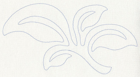 Rose Quilting Border (Single Run)