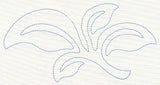 Rose Quilting Border (Single Run)