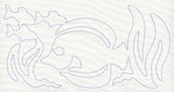 Tropical Fish Quilting Border (Single Run)