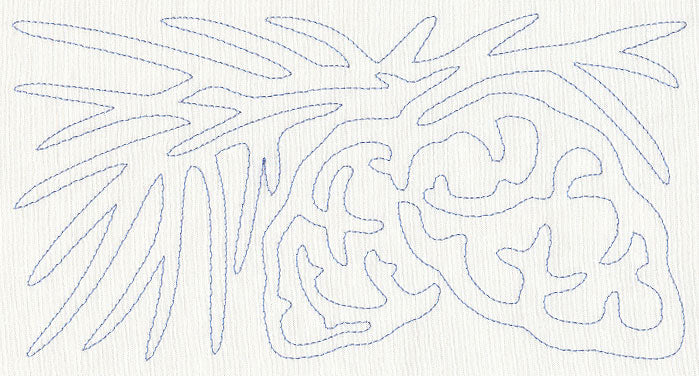 Northwoods Quilting Border (Single Run)