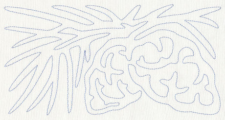 Northwoods Quilting Border (Single Run)