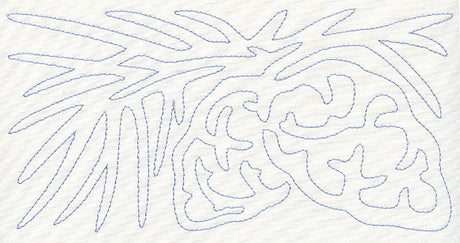 Northwoods Quilting Border (Single Run)