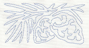 Northwoods Quilting Border (Single Run)