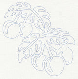 Cherries Quilting Motif (Single Run)