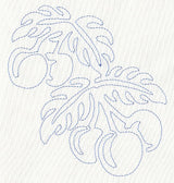 Cherries Quilting Motif (Single Run)