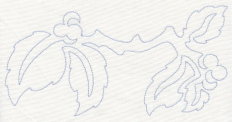 Chickadee Quilting Border (Single Run)