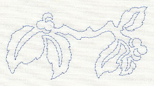 Chickadee Quilting Border (Single Run)