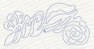 Seashells Quilting Border (Single Run)