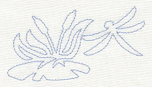 Pond Life Quilting Border (Single Run)