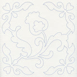 Feather Quilting Tulip Square (Single Run)