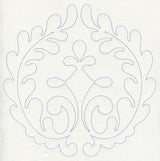 Feather Quilting Laurel Circle (Single Run)