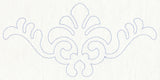Feather Quilting Fleur de Lis Crest (Single Run)