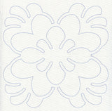 Feather Quilting Ornate Square (Single Run)