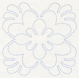 Feather Quilting Ornate Square (Single Run)